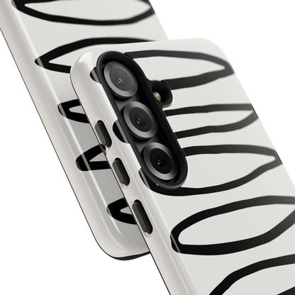 Loopy Case | Coque résistante double protection - Motif cercles abstraits