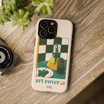 Olio d'Amore Case | Coque résistante double protection avec Design artistique Rétro