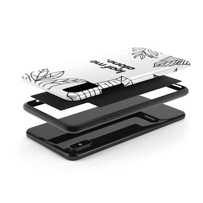 Leaf Me Case | Coque résistante double protection avec design minimaliste