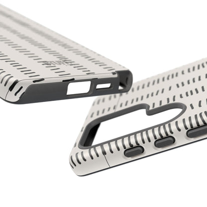 Striped Case | Coque résistante double protection antichoc - Design Minimaliste