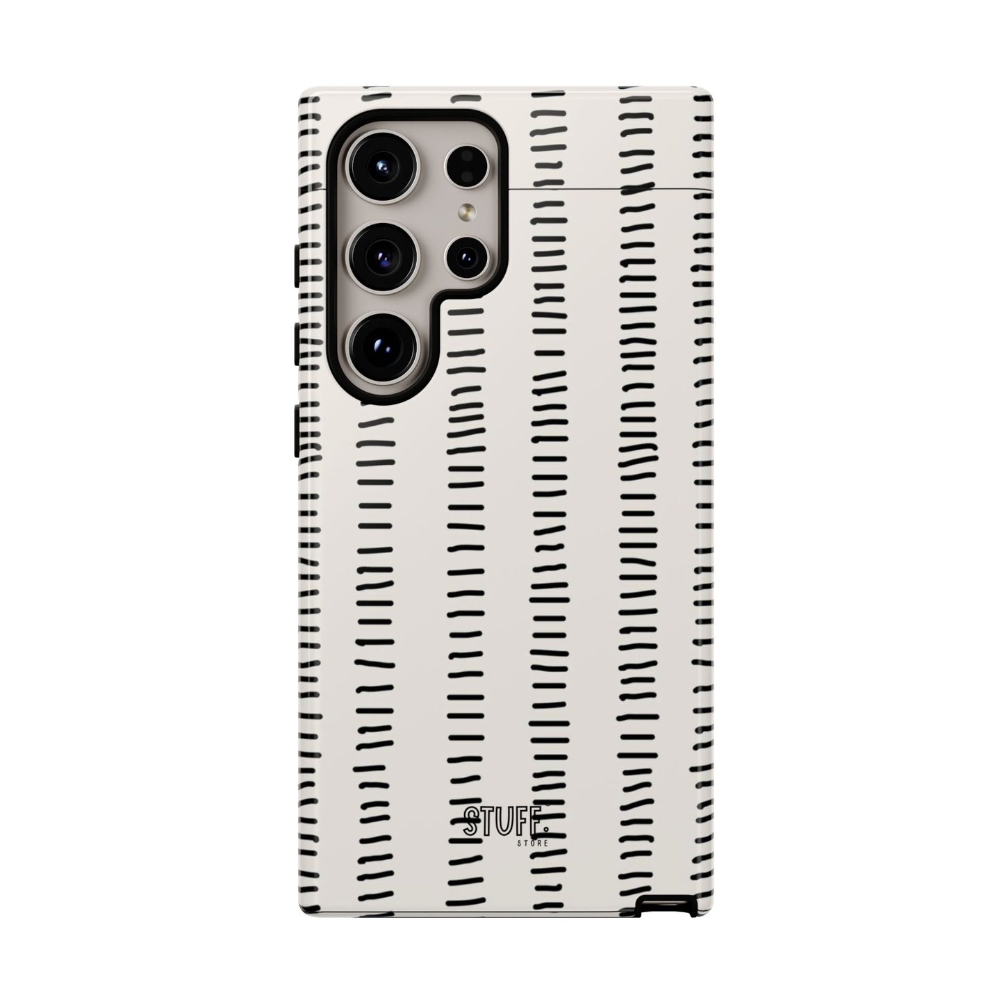 Striped Case | Coque résistante double protection antichoc - Design Minimaliste
