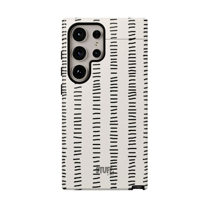 Striped Case | Coque résistante double protection antichoc - Design Minimaliste