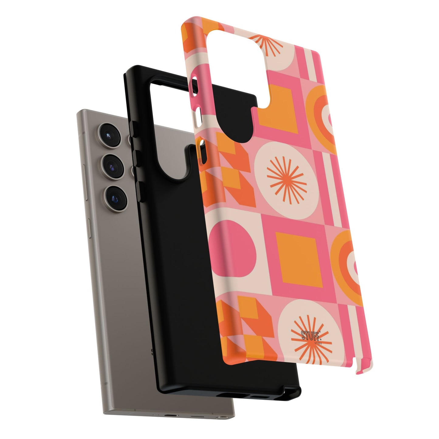 Stella Case | Coque résistante double protection avec Design coloré Rétro