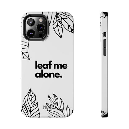 Leaf Me Case | Coque résistante double protection avec design minimaliste