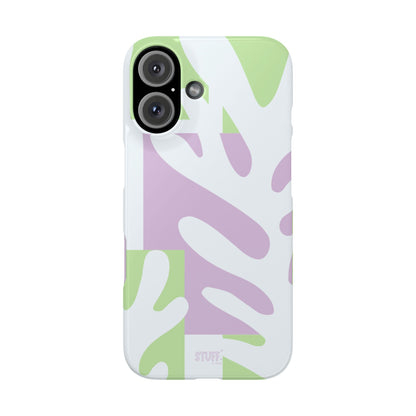 Natura Case | Coque snap légère et résistante avec Design Floral inspiration Matisse