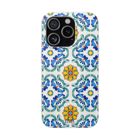 Mediterranea Case | Coque flexible et légère — Motif mosaïque méditerrannéen