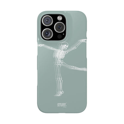Bone-a-Rina | Coque slim durable et anti-chocs avec Design de Squelette Ballerine