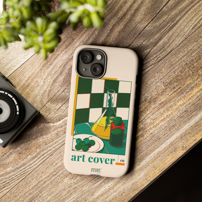 Olio d'Amore Case | Coque résistante double protection avec Design artistique Rétro