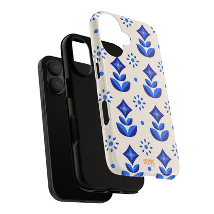 Floral Case | Coque résistante double protection avec Design Fleuri