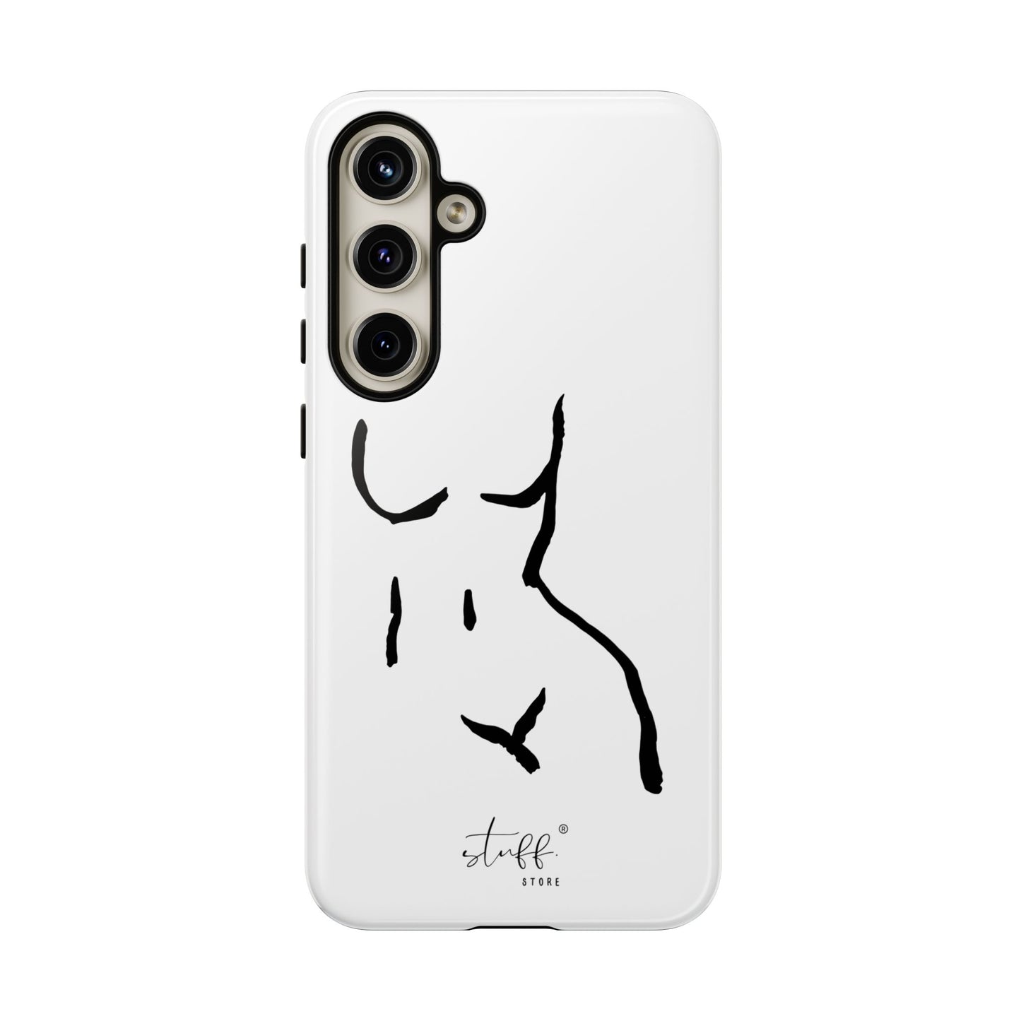 The Curve Case | Resistant double protection shell with Minimalist Design by Women