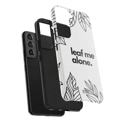 Leaf Me Case | Coque résistante double protection avec design minimaliste