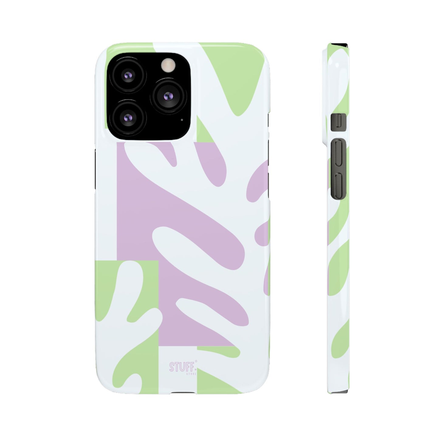 Natura Case | Coque snap légère et résistante avec Design Floral inspiration Matisse