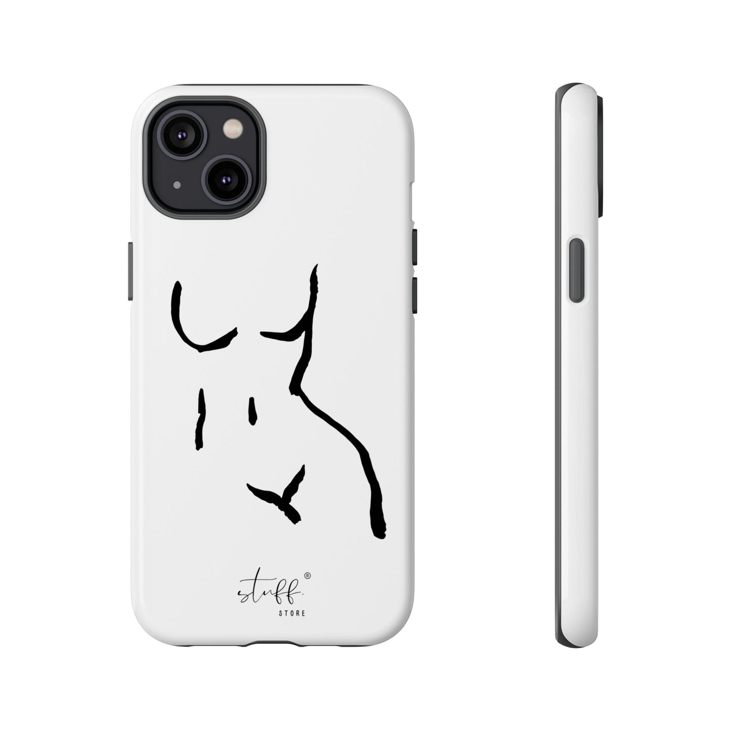 The Curve Case | Resistant double protection shell with Minimalist Design by Women