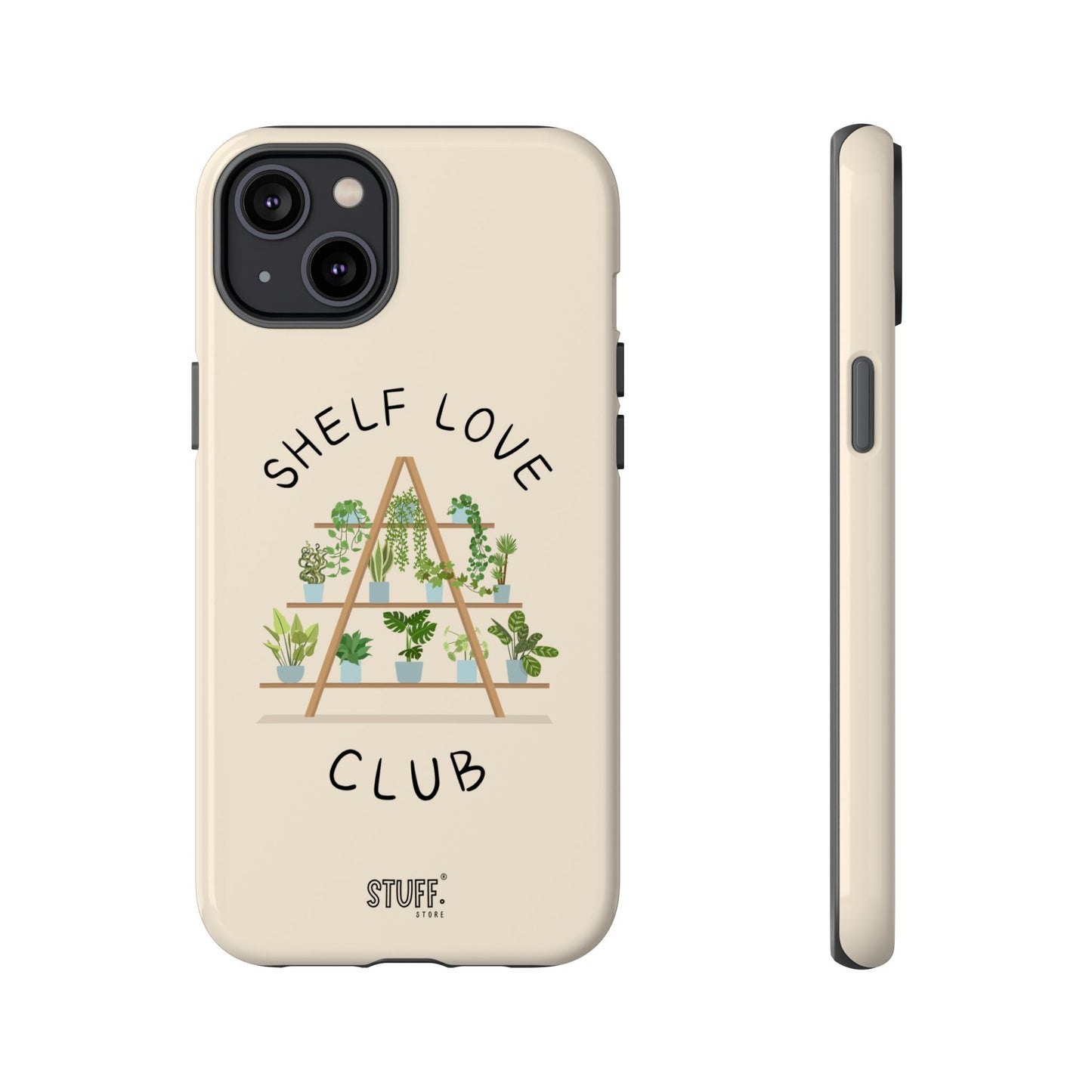 Shelf Love Club – Coque résistante à double protection | Parfaite pour les amoureux des plantes