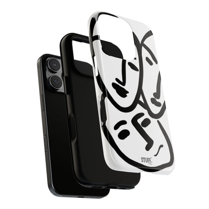Les Trois Visages | Coque résistante double protection — inspiration Matisse