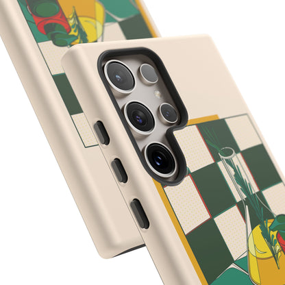 Olio d'Amore Case | Coque résistante double protection avec Design artistique Rétro
