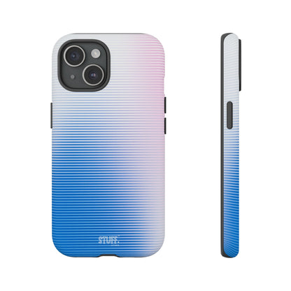 Gradient Case | Coque résistante double protection anti-choc - Dégradé Bleu & Rose