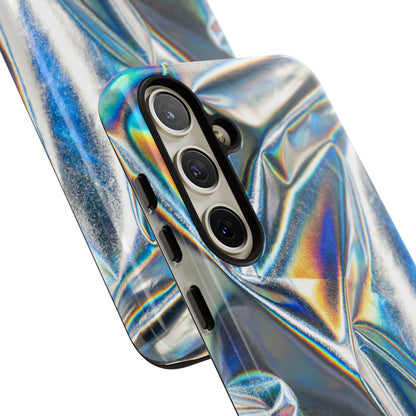 Metallic Case | Coque résistante double protection anti-choc - Effet Métallique