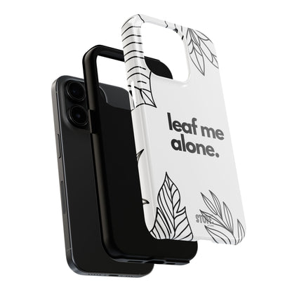 Leaf Me Case | Coque résistante double protection avec design minimaliste