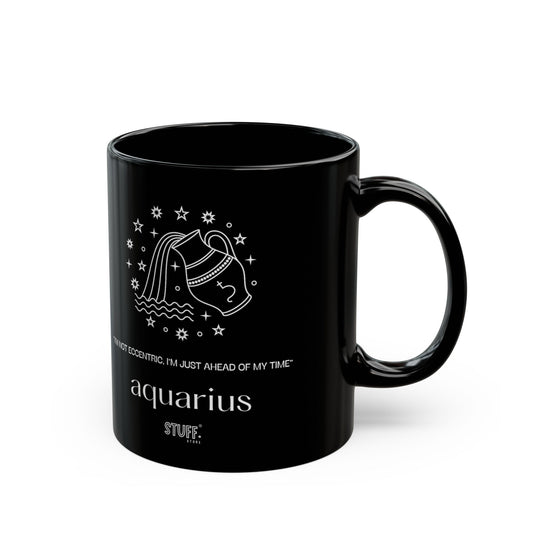 mug noir Verseau