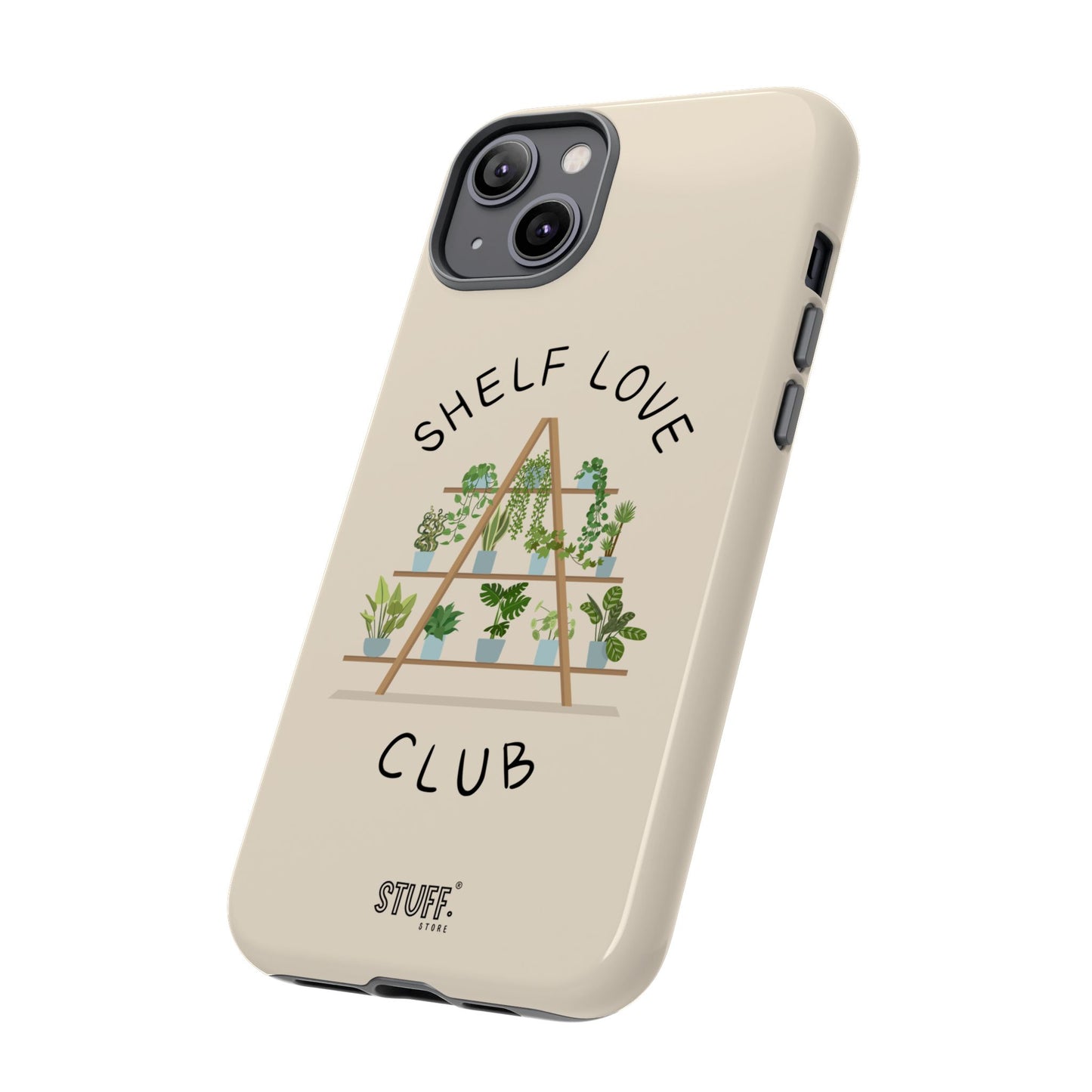 Shelf Love Club – Coque résistante à double protection | Parfaite pour les amoureux des plantes