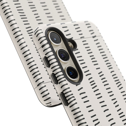 Striped Case | Coque résistante double protection antichoc - Design Minimaliste