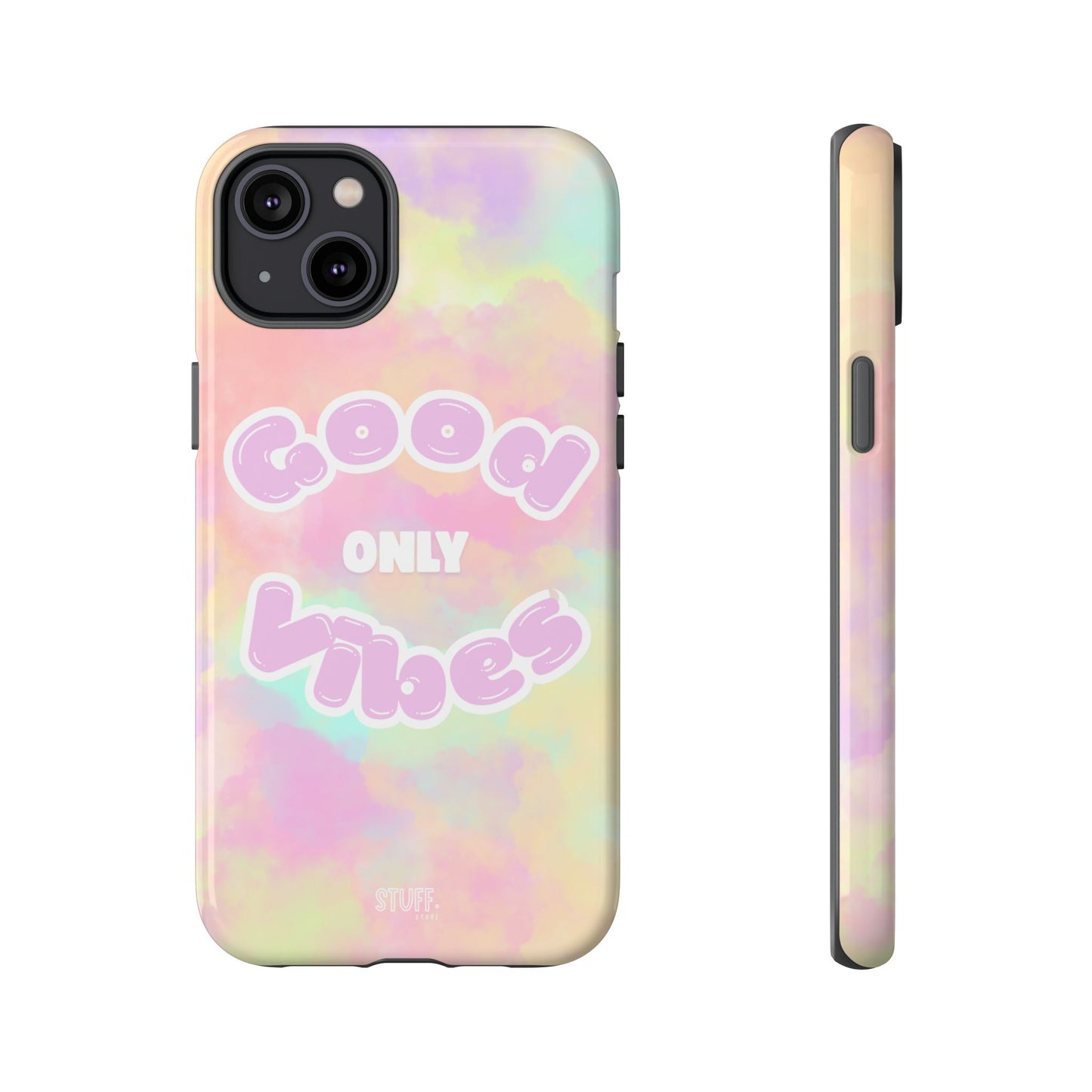Good Vibes Only Case | Coque résistante double protection avec Design Aesthetic