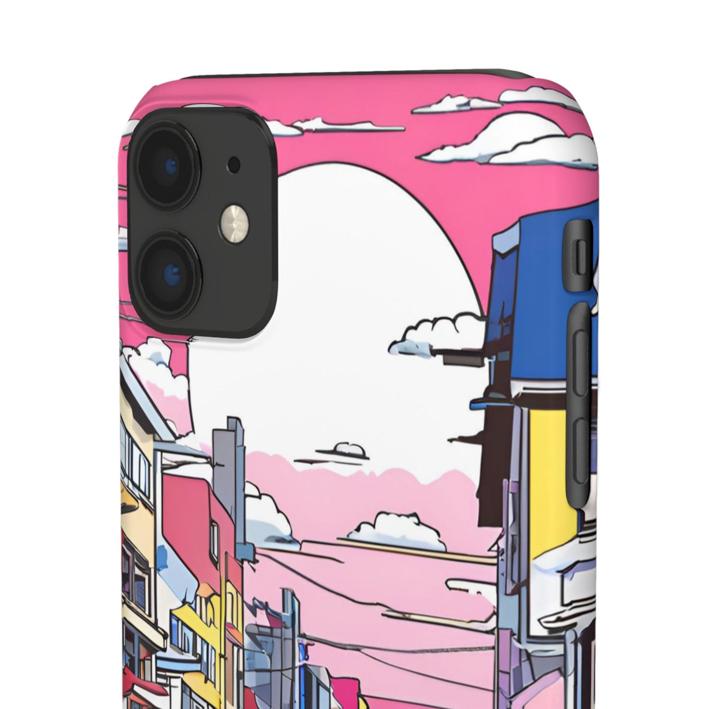 Pop Art Sunset | Coque snap légère et résistante inspiration Lichtenstein
