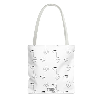 He’s Art Tote Bag | Sac cabas résistant et durable avec design one-line