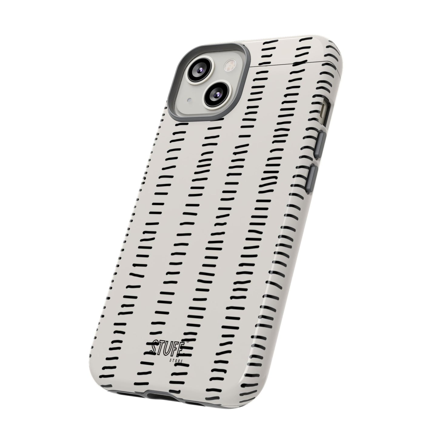 Striped Case | Coque résistante double protection antichoc - Design Minimaliste
