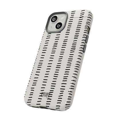 Striped Case | Coque résistante double protection antichoc - Design Minimaliste