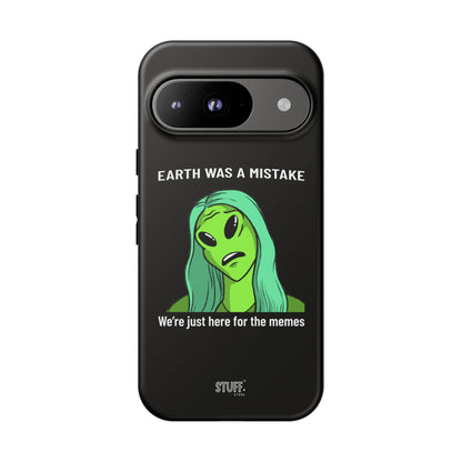 Meme Liking Alien Case | Coque résistante double protection pour les amateurs de Pop Culture