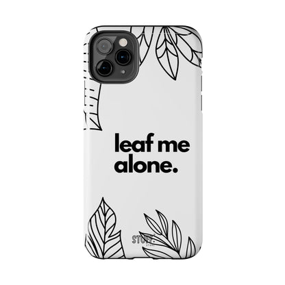 Leaf Me Case | Coque résistante double protection avec design minimaliste