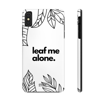 Leaf Me Case | Coque résistante double protection avec design minimaliste