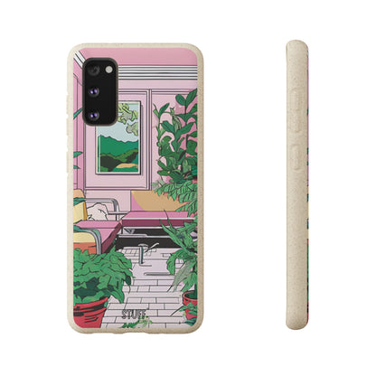 Plant Pop Case | Coque biodégradable en bambou et bioplastique avec design coloré | Parfait pour les amoureux des plantes - Avec emballage cadeau