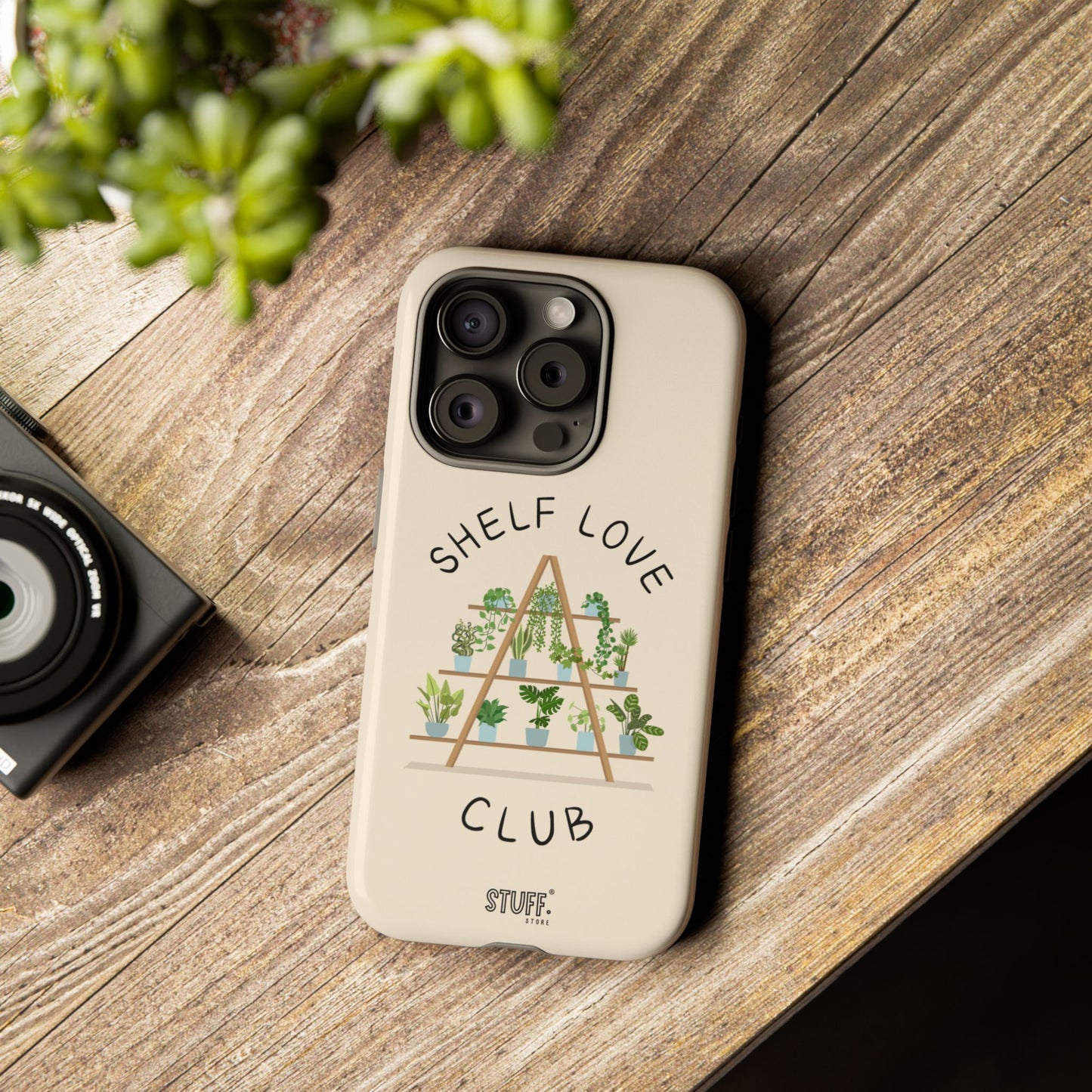 Shelf Love Club – Coque résistante à double protection | Parfaite pour les amoureux des plantes
