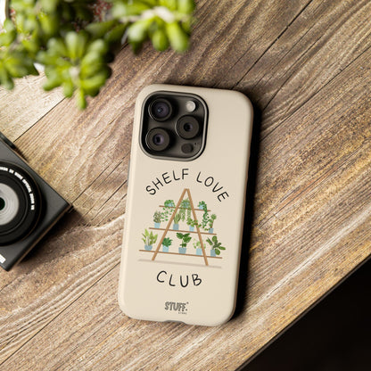 Shelf Love Club – Coque résistante à double protection | Parfaite pour les amoureux des plantes