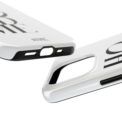 Hold Me | Coque résistante et durable avec Design épuré Monochrome