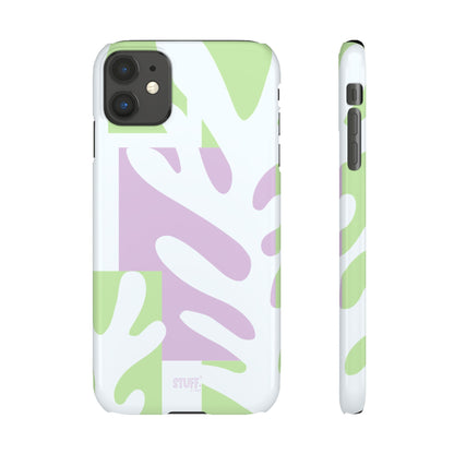 Natura Case | Coque snap légère et résistante avec Design Floral inspiration Matisse