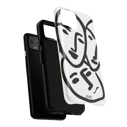 Les Trois Visages | Coque résistante double protection — inspiration Matisse