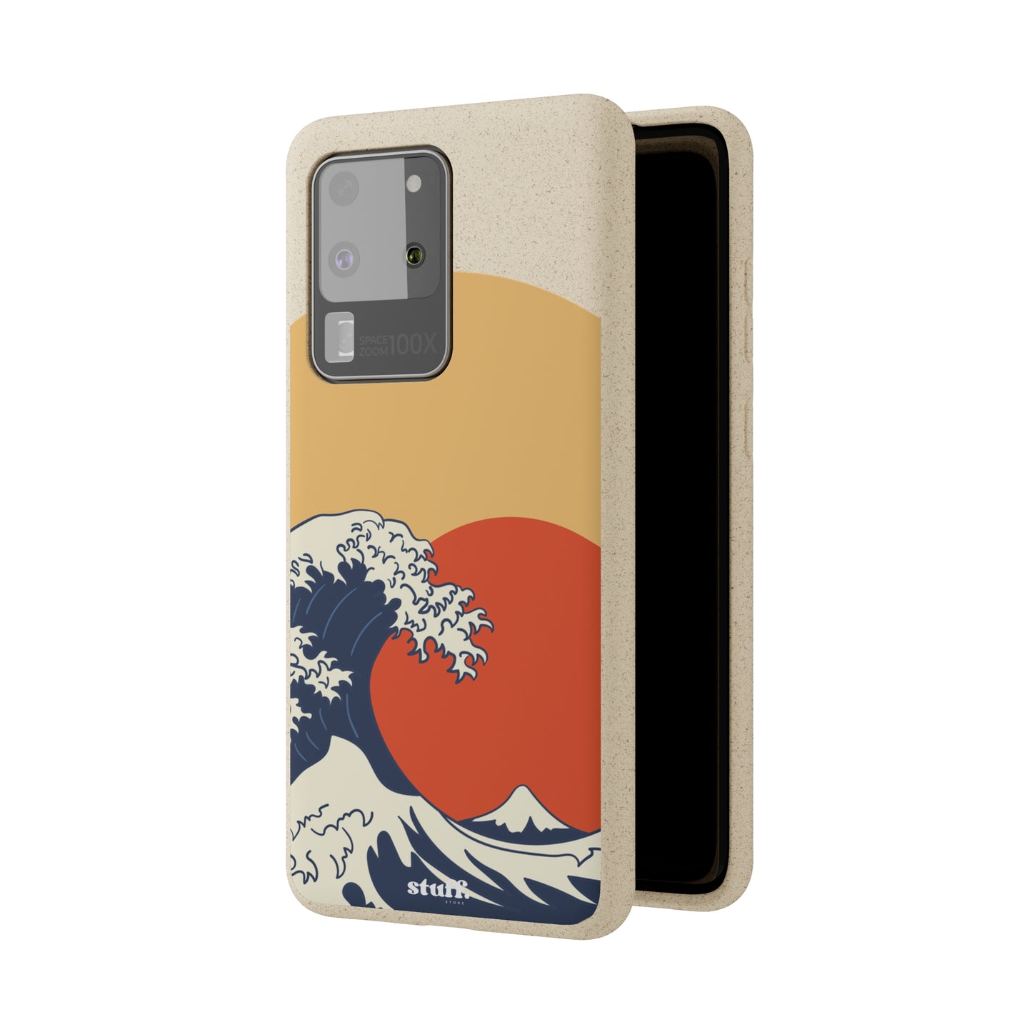 La Grande Vague | biodegradable shell in bamboo and bioplastic - inspired by Japanese art