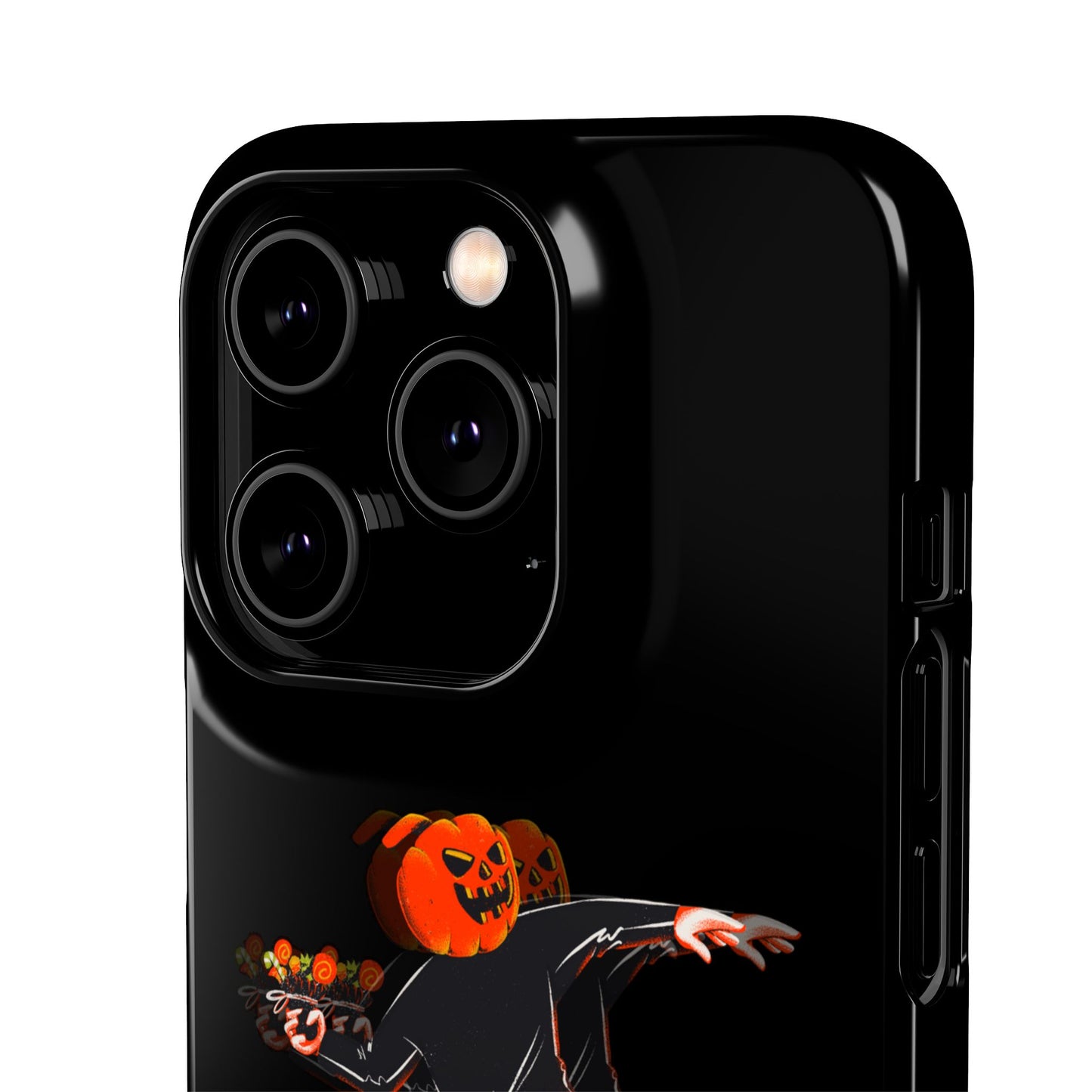 Pumpksy | Coque snap légère et résistante inspiration Banksy – Noir