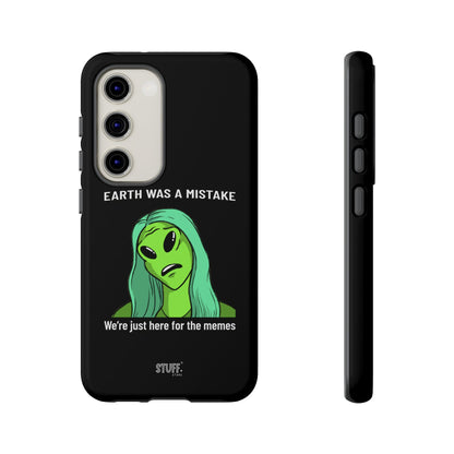 Meme Liking Alien Case | Coque résistante double protection pour les amateurs de Pop Culture
