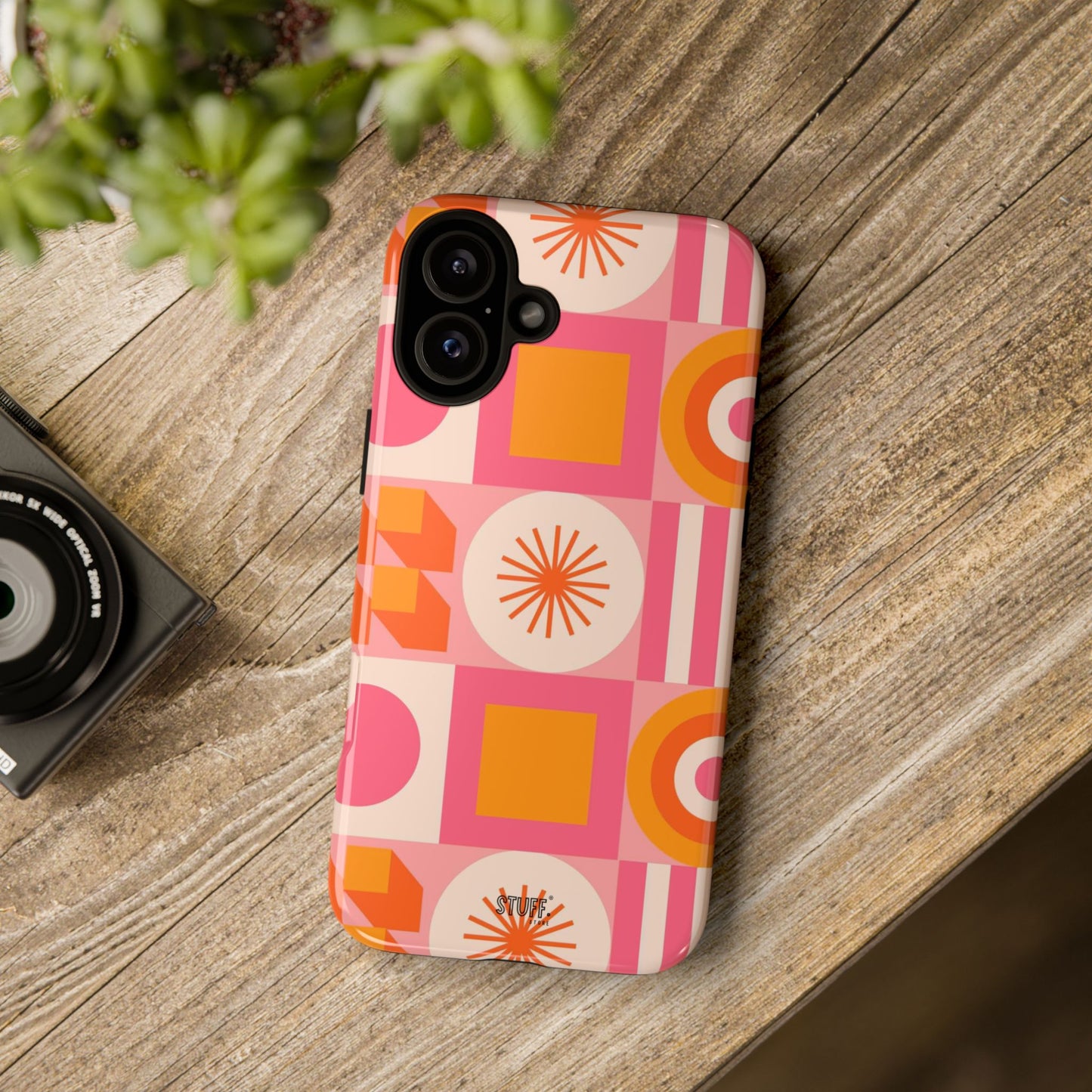 Stella Case | Coque résistante double protection avec Design coloré Rétro