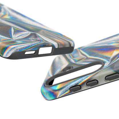 Metallic Case | Coque résistante double protection anti-choc - Effet Métallique