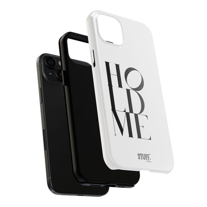 Hold Me | Coque résistante et durable avec Design épuré Monochrome