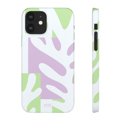 Natura Case | Coque snap légère et résistante avec Design Floral inspiration Matisse