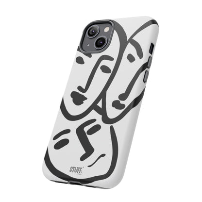 Les Trois Visages | Coque résistante double protection — inspiration Matisse