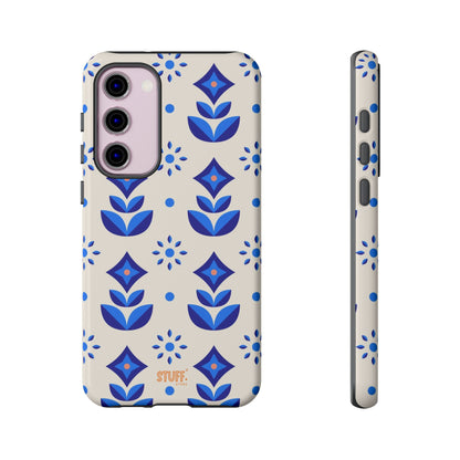 Floral Case | Coque résistante double protection avec Design Fleuri