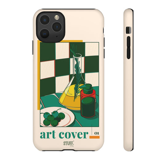 Olio d'Amore Case | Coque résistante double protection avec Design artistique Rétro